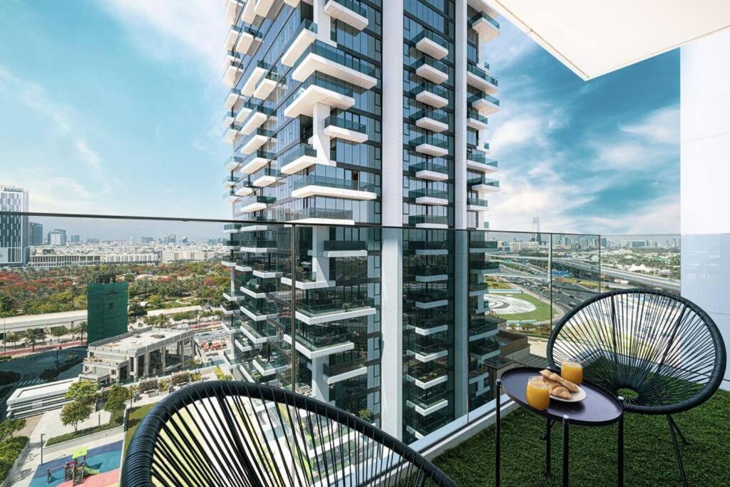 דירות דובאי Chic 2 Bed Near Trade Centre With 5 Star Amenities מראה חיצוני תמונה